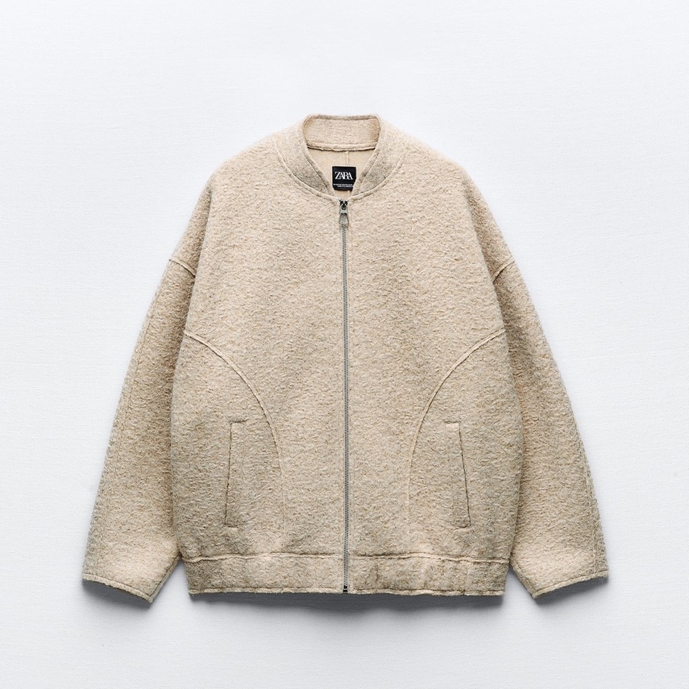 Zara over sized bomber